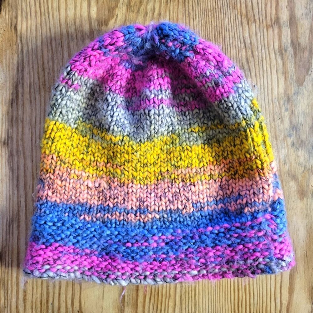 Colorful Knit Beanie